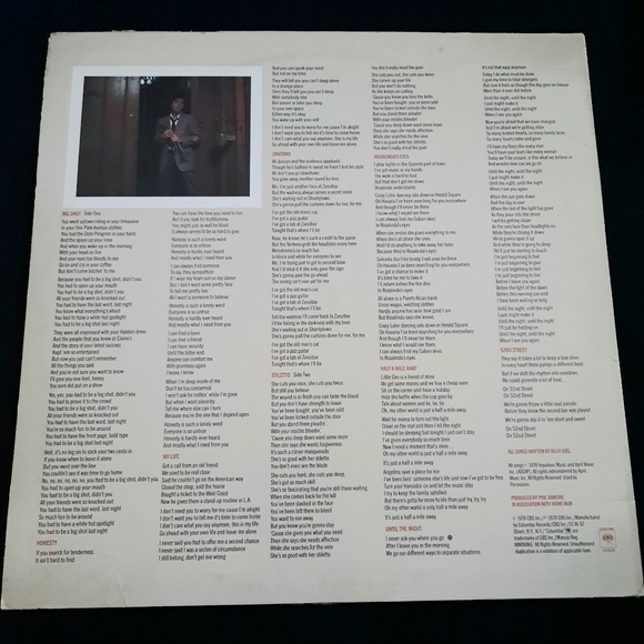 Billy Joel 52nd Street, Vinyl LP, 1978 - Picture 2 of 7